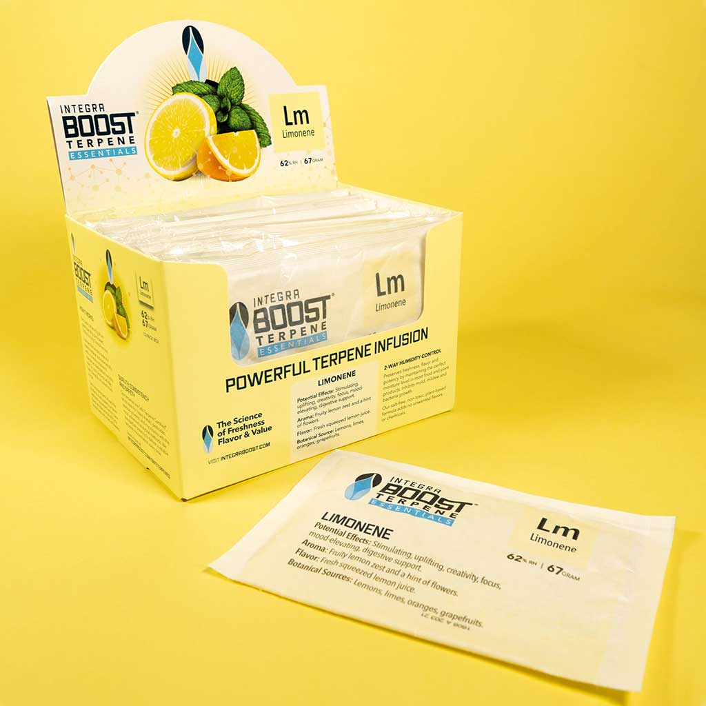 Integra Boost Terpene Infusion Humidity Pack: Limonene 67g 62%