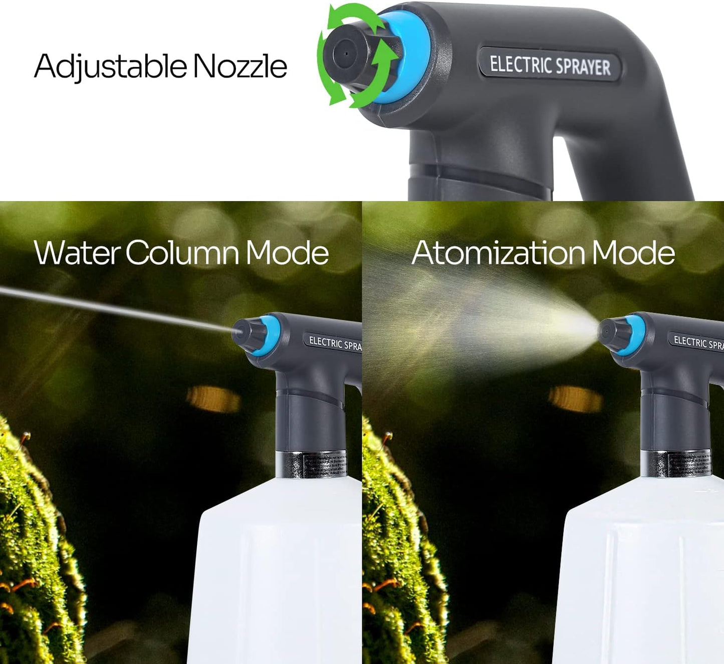 2L Electric Spray Bottle with Extension