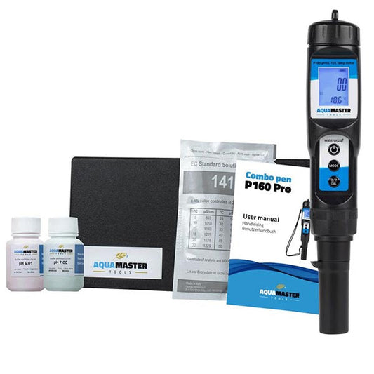 Aqua Master P160 Combo Meter (pH, EC, PPM ,TDS & Temp)