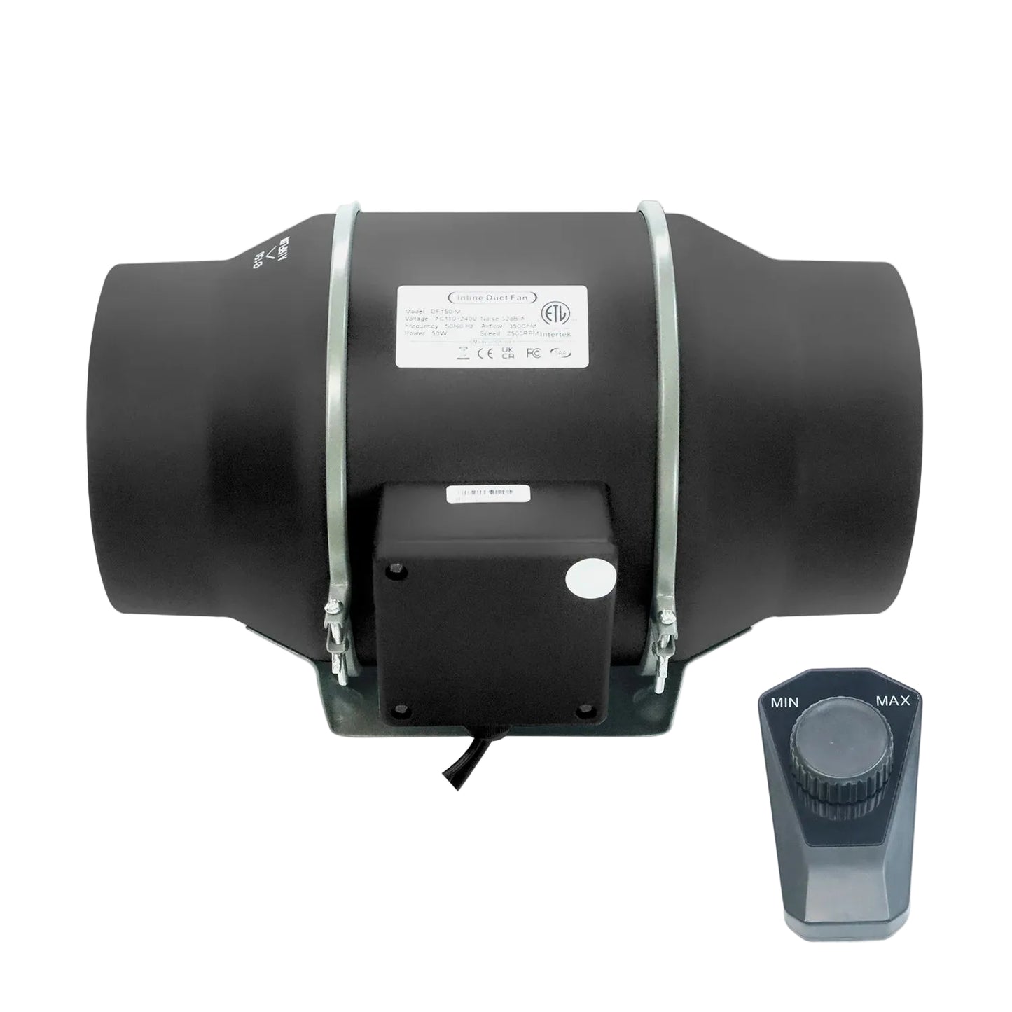Variable Speed Inline Duct Fan