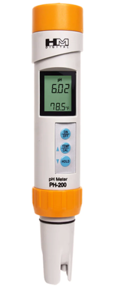 Waterproof pH/Temp Meter (pH200)