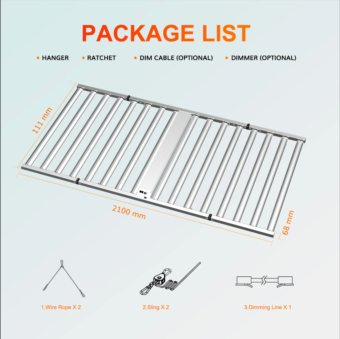 1600W Samsung Commercial LED Grow Light