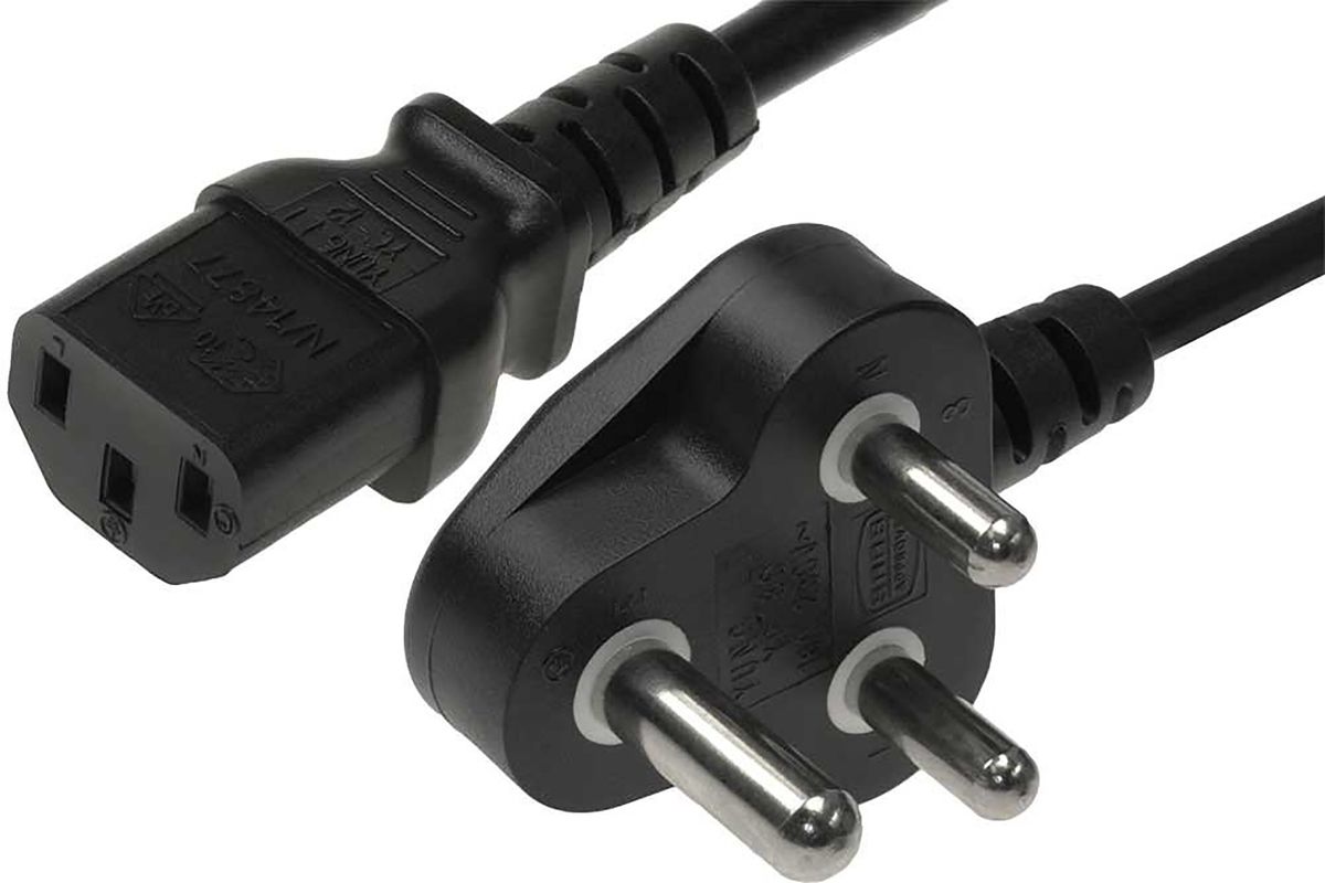 RSA Plug To Female IEC Lead 1.8m