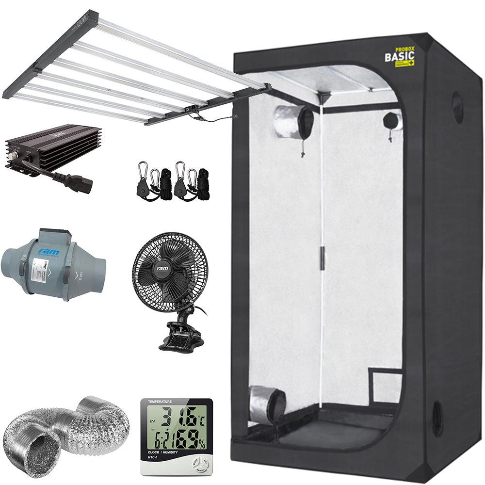 720W LUMii LED Kingpin Grow Tent Kit (1.2x1.2x2m)