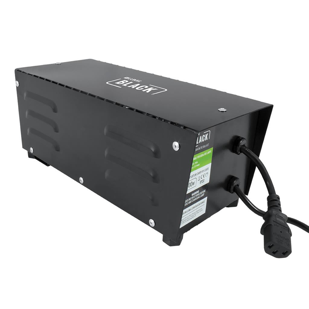 LUMii BLACK 600W HPS Metal Magnetic Ballast