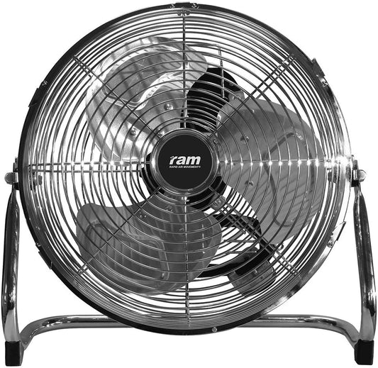 23cm Metal Fan / Air Circulator - 3 Speed | RAM