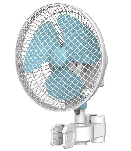 Small Oscillating Grip/Clip Fan (6”/150mm)