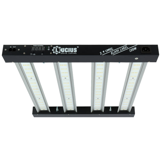 120W Samsung LM281B LED Grow Light | Lucius Black Label