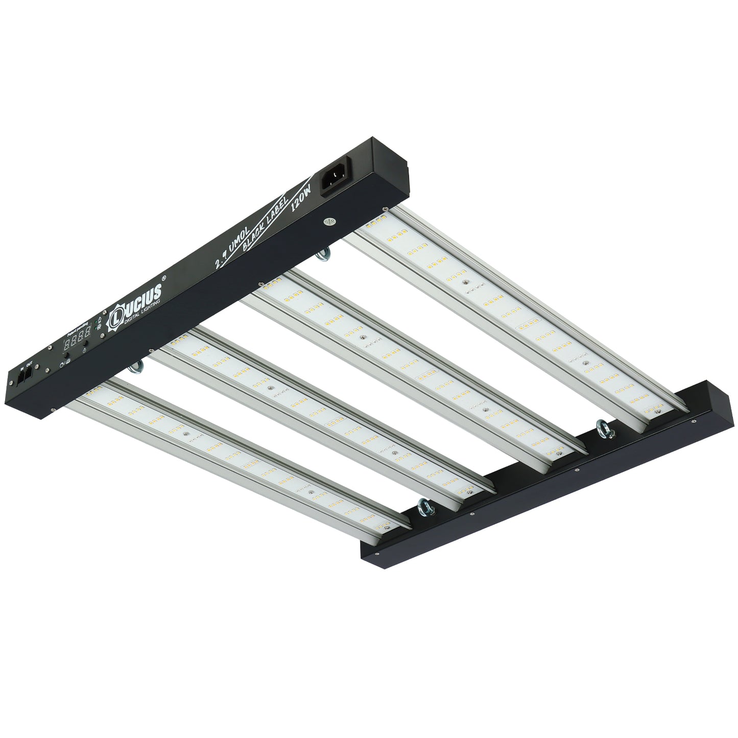 120W Samsung LM281B LED Grow Light | Lucius Black Label