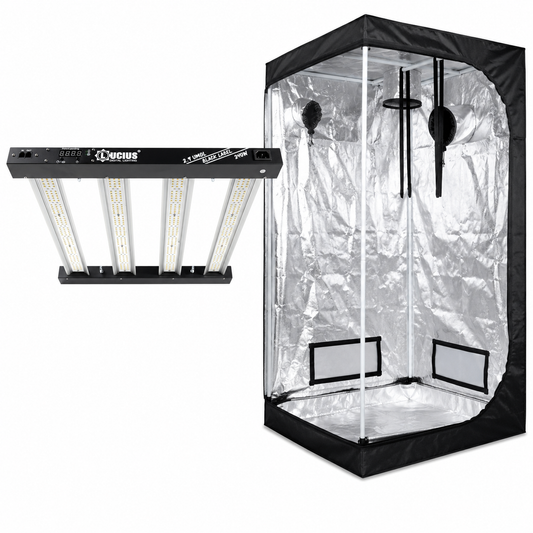 240W Grow Tent Kit (60cmx60cmx140cm tent)