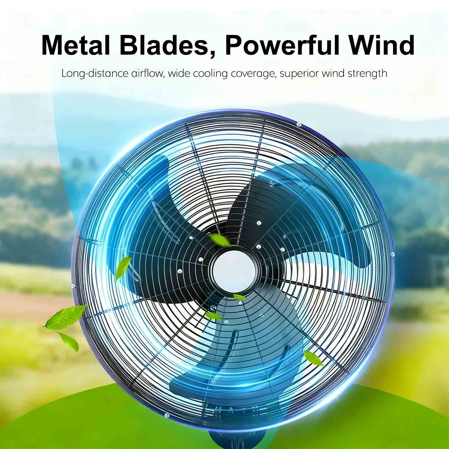 200W Industrial Wall Fan 45cm