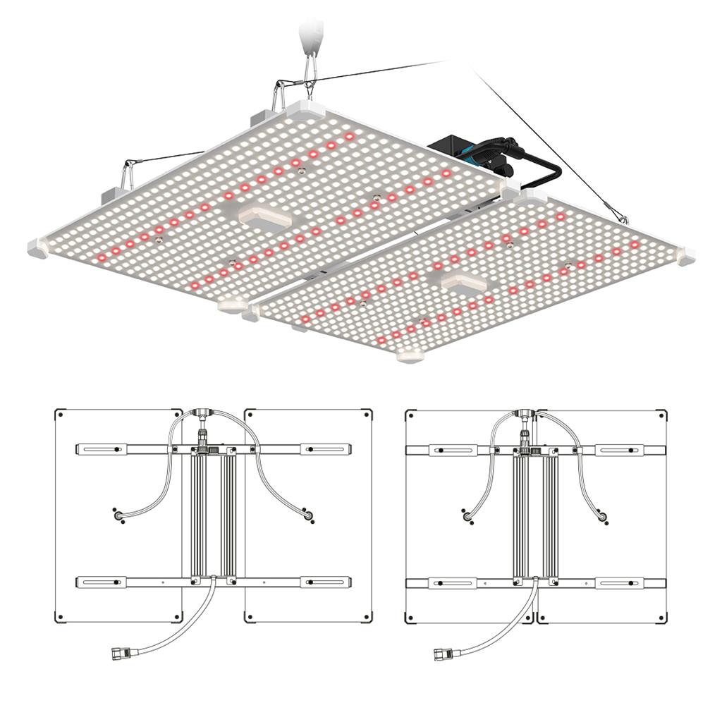 400W LUMii BLACK Blade LED Grow Light