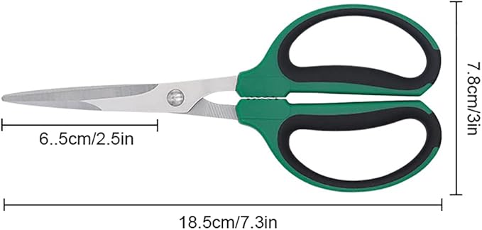 2-Pack Bonsai Shear 6.4cm Straight Blade