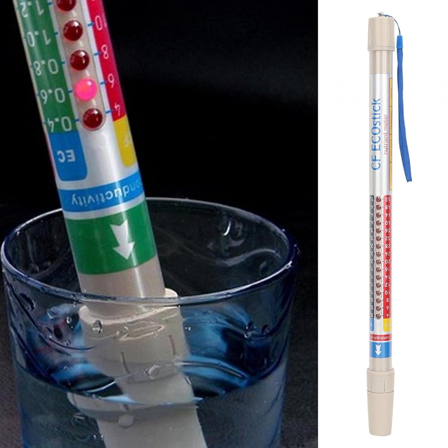 EC/PPM/CF Meter: Nutrient Tester for Hydroponics