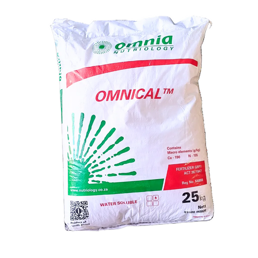 Calcium Nitrate water soluble fertiliser 25kg bag