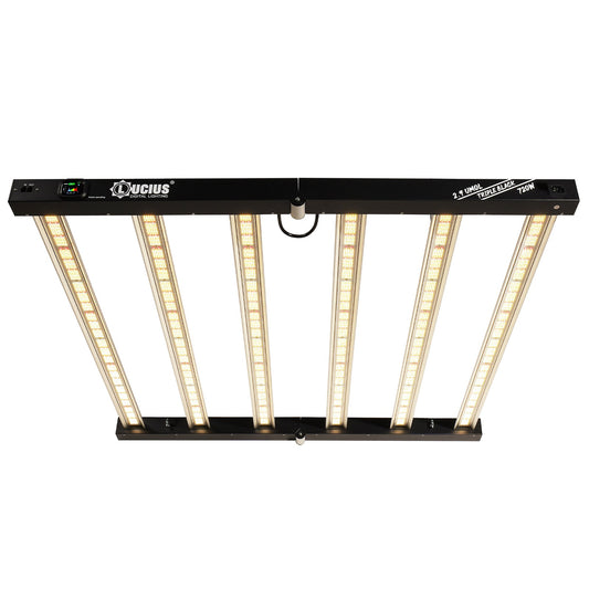 720W Samsung LM281B LED Grow Light - With Integrated Touchscreen Master Controller