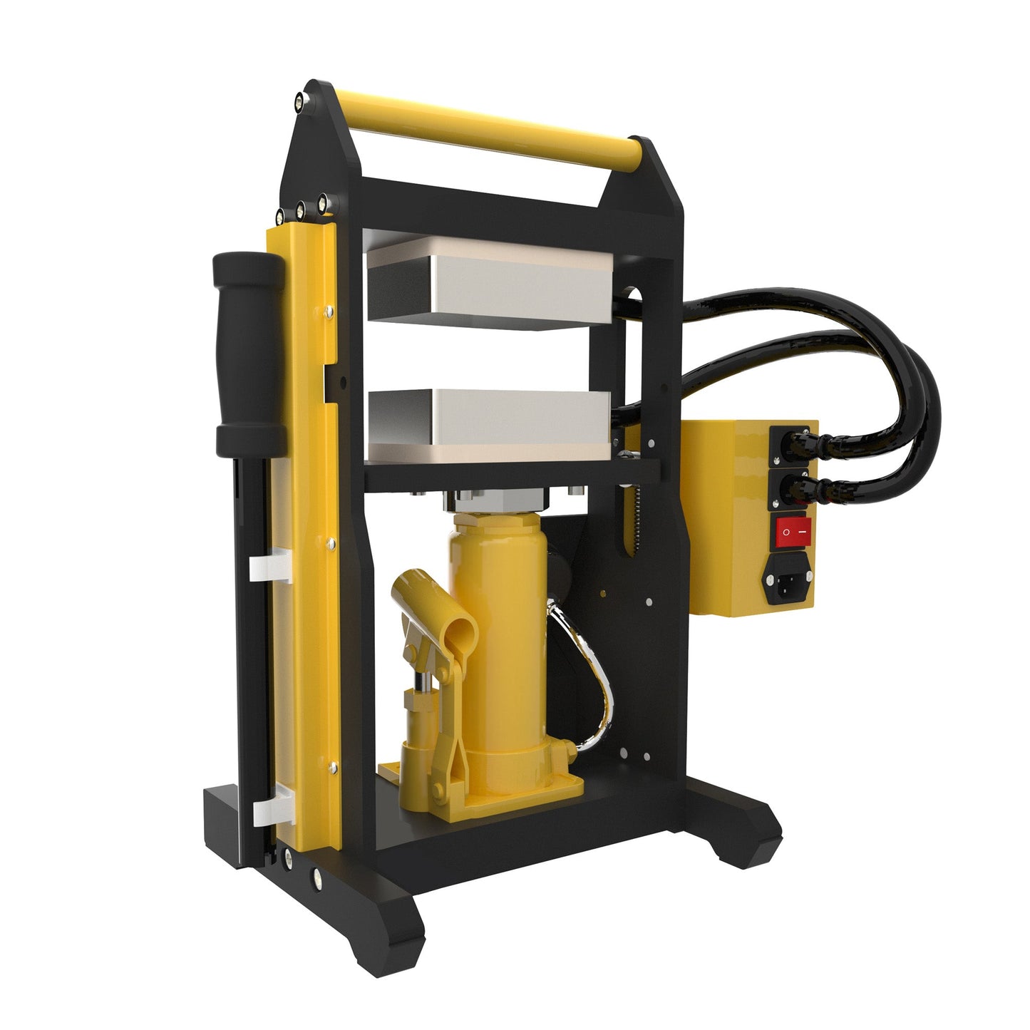 10 Ton Commercial Rosin Press with Pressure Gauge & Large Plates | Rosin Pro