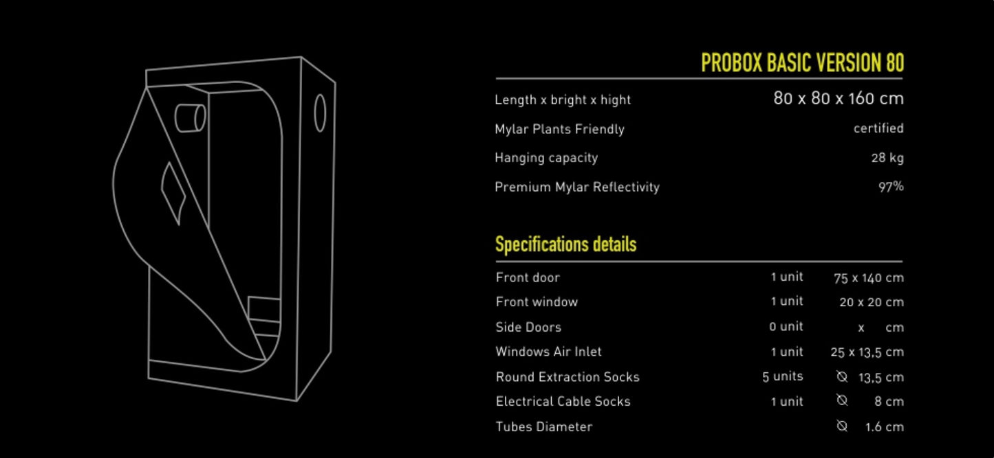 Garden HighPro ProBox Basic Grow Tents