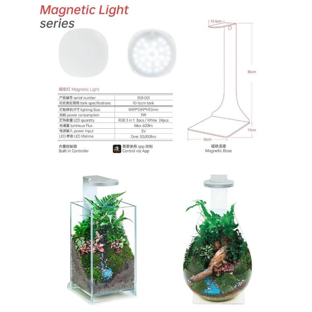 Chihiros Magnetic LED Light and Base