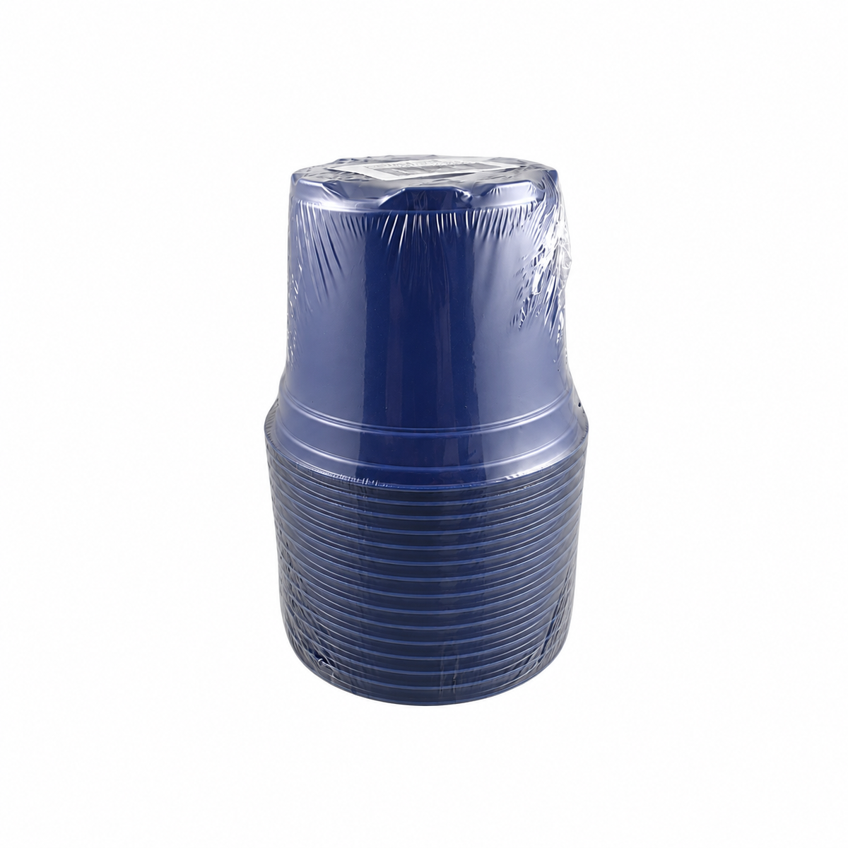9cm dark blue round plastic nursery pots, pack of 15