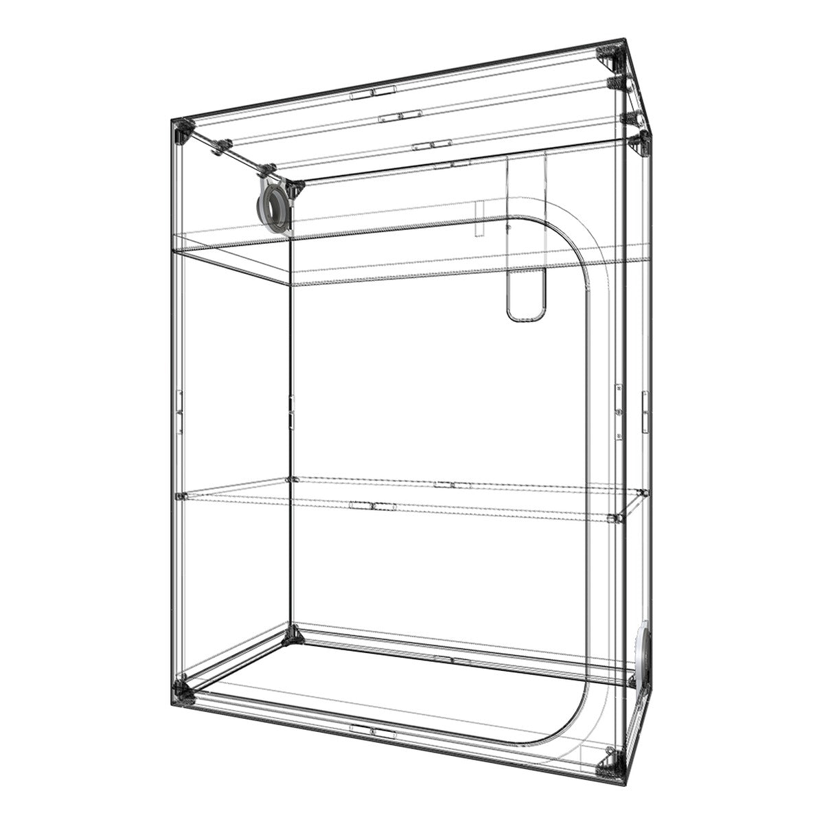 Secret Jardin Dark Street 150W steel frame and support bars