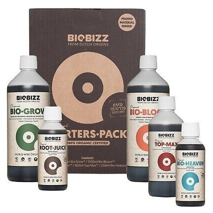 BioBizz Starters Pack on a white background