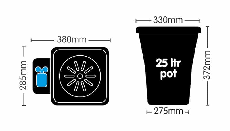 Autopot 6Pot XL System (without tank)