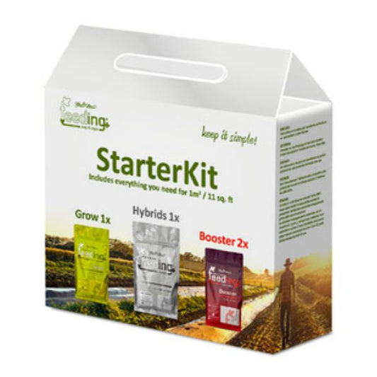 Green House Powder Feeding Mineral Nutrient Starter Kit