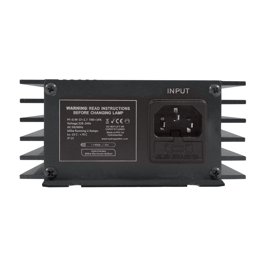 Ballast Électronique Lumii Black Dimmer 600W – Puissance Variable 250-600W Avec Boost Pour Lampes HPS/MH