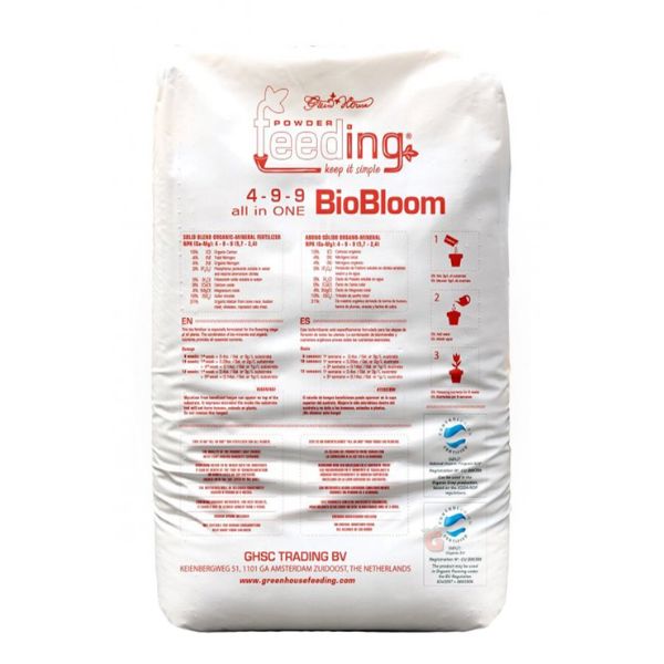 Green House Powder Feeding - BioBloom