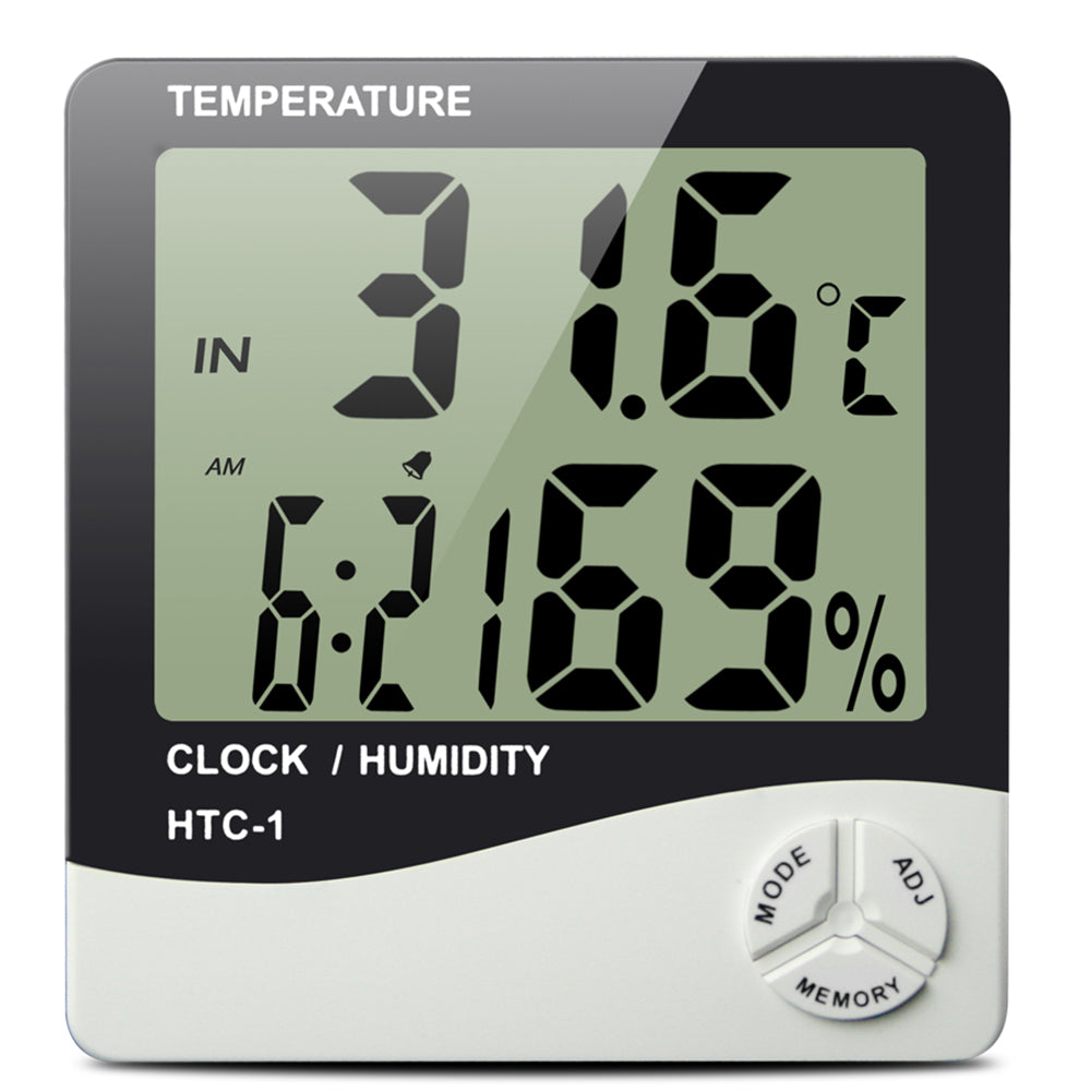 temperature, humidity, clock, digital, hygrometer, thermometer, grow tent