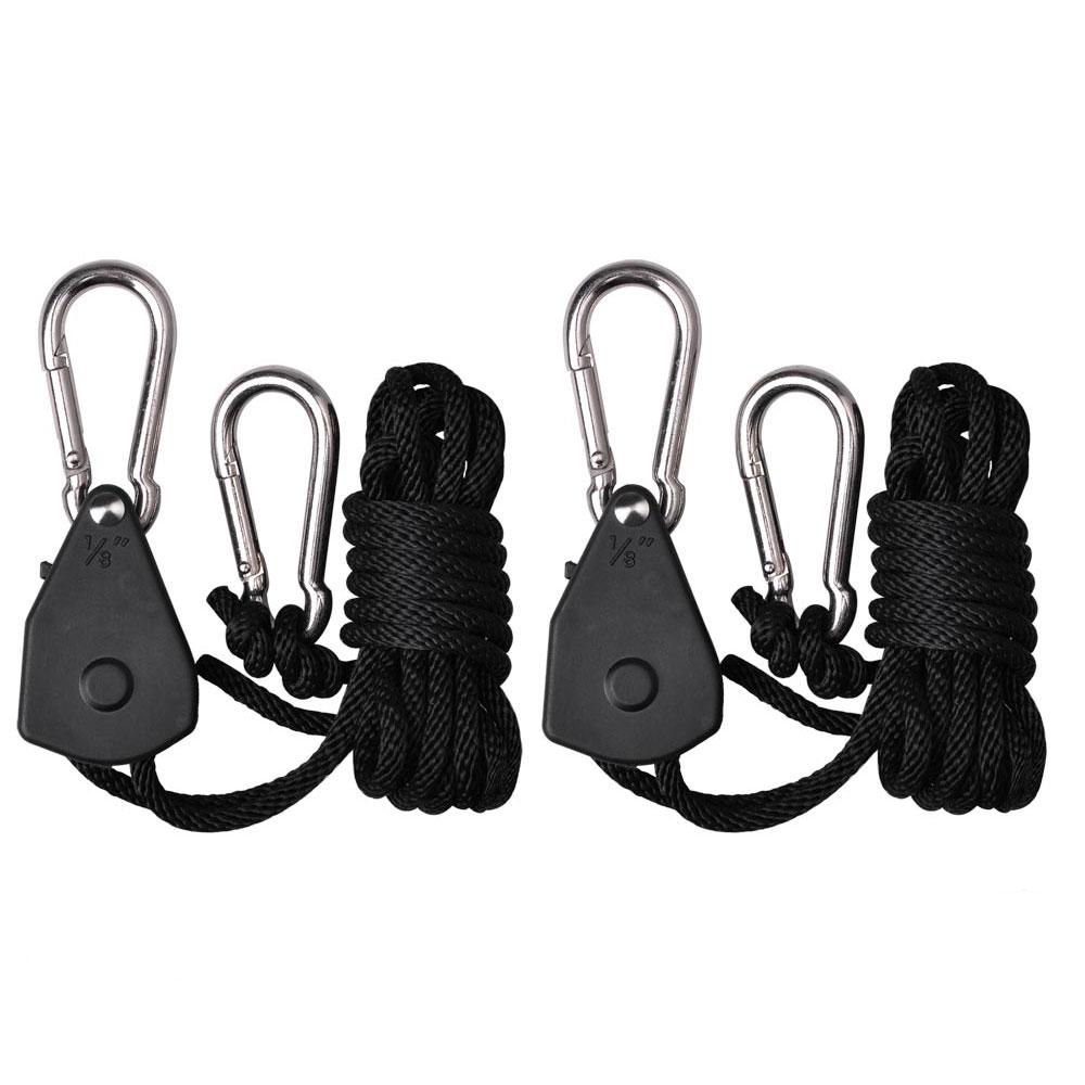 Hanger Rop Adjustable Heavy Duty Rope Hanger - 2 Pairs 1/8 inch | PlantLiving ...