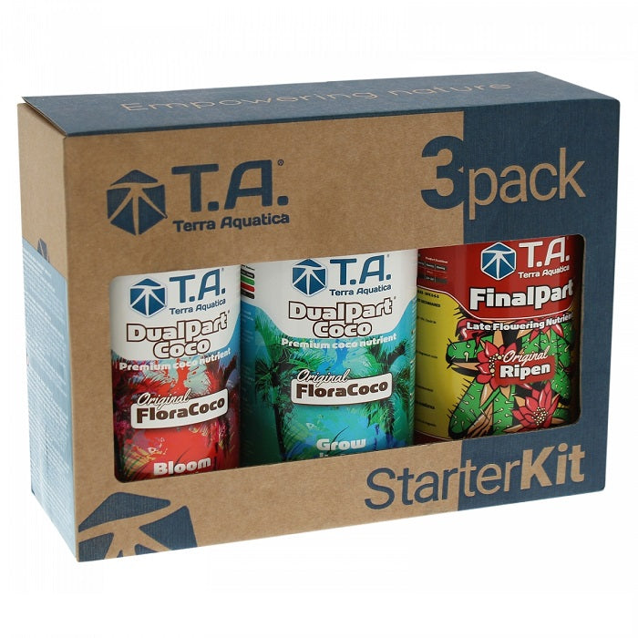 Terra Aquatica DualPart Coco with FinalPart Nutrient Starter Kit