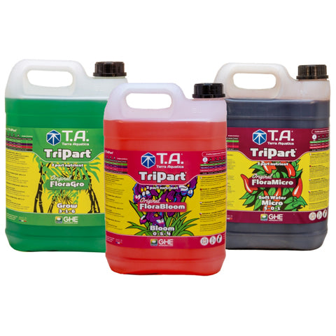 Terra Aquatica Tripart 5L Nutrient Kit (Soft Water)