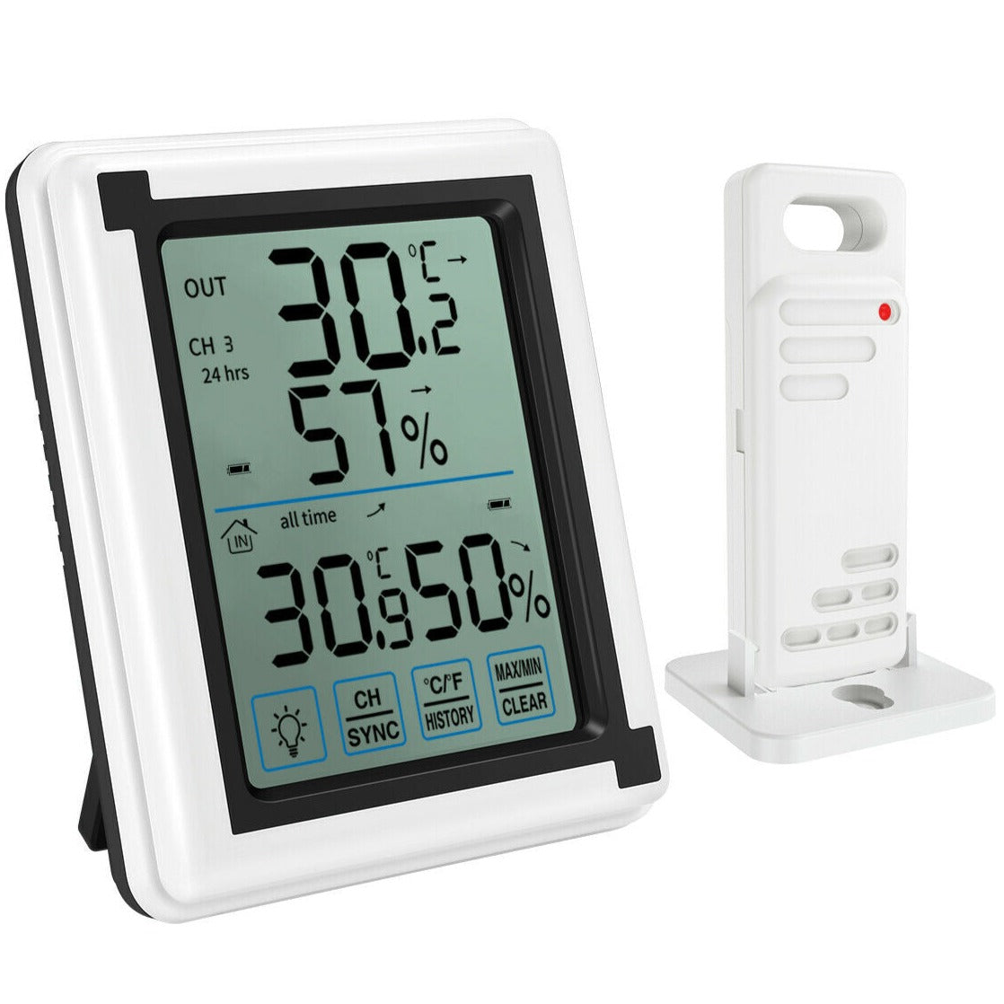 Indoor Wireless Temperature & Humidity Meter - Hygrometer – Plant Living